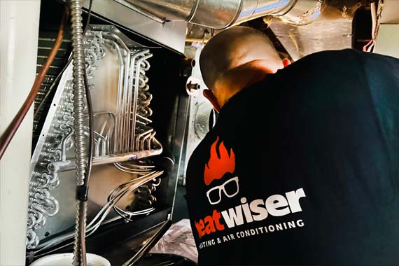 HeatWiser performing heating repair